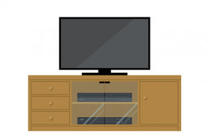 一人暮らし 大学生 テレビ台