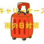 雨キャリーケース