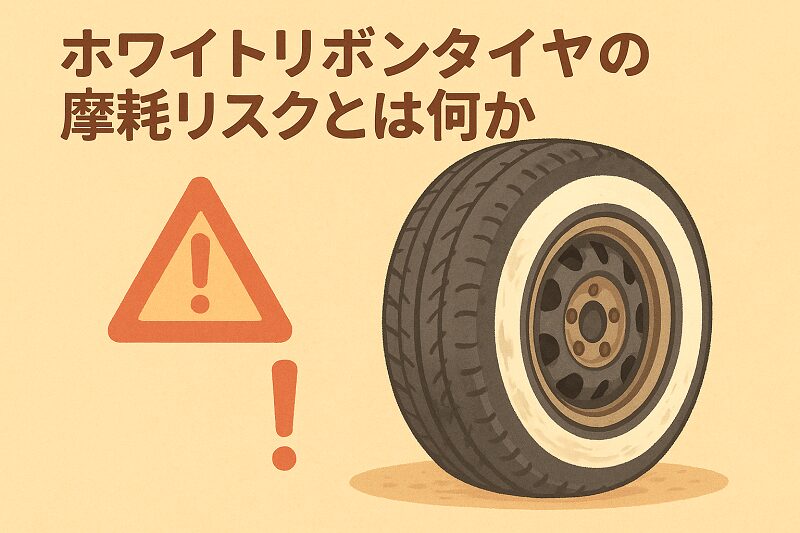 ホワイトリボンタイヤ 危ない