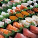 美味しそうな寿司の詰め合わせ