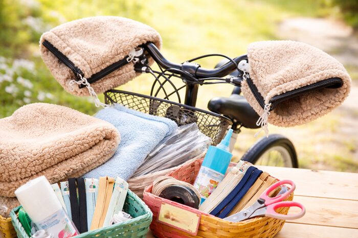 自転車 ハンドル カバー 代用