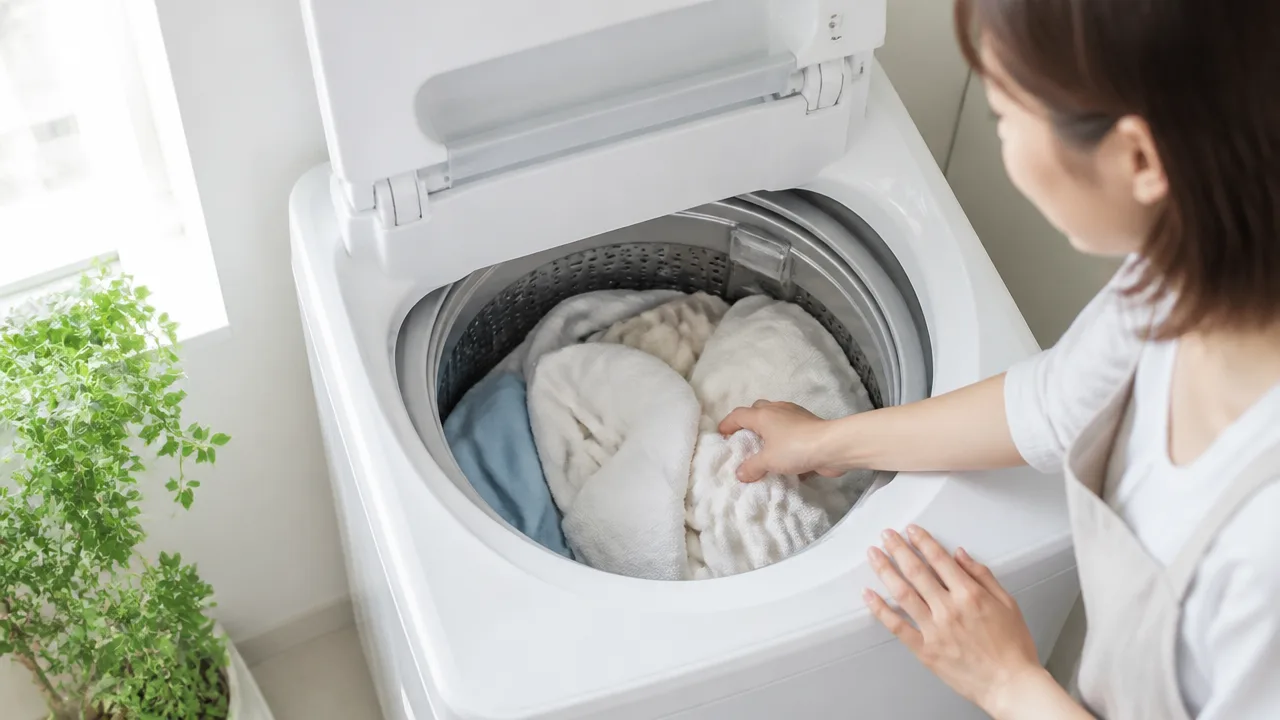 洗濯機の片寄りで脱水できない原因は？直し方と予防策を解説